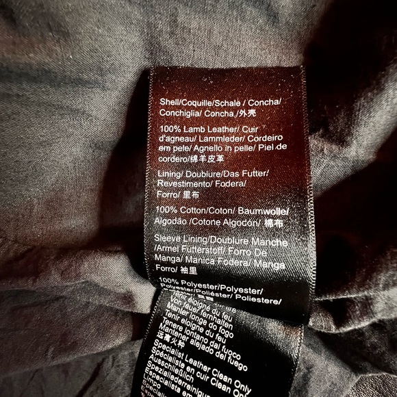 MUUBAA Pola Gray Leather Motorcycle Jacket - Picture 11 of 12